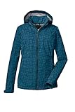 Killtec Damen Softshelljacke/Outdoorjacke mit abzippbarer Kapuze KOS 90 WMN SFTSHLL JCKT; dunkelblau, 48, 39140-000