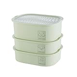 Unterwäsche-Aufbewahrungsbehälter 3-teiliger Kleiderschrank Und Aufbewahrungsbox For BH-Unterwäschesocken, Krawattentuch Und Jegliches Zubehör Faltbare Trennwand Aufbewahrungsbox ( Color : Green )