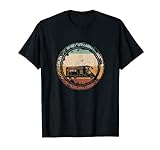 Camping Camper Van Wohnmobil Vintage T-Shirt