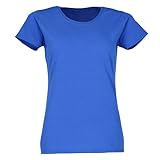 Basic T-Shirt 'Valueweight' - für Damen Farbe royal Größe M