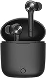 Bluedio Bluetooth-Ohrhörer, Bluetooth Kopfhörer in Ear Hi (Hurricane) Echte Kabellose Ohrhörer mit Ladekästchen,Bluetooth 5.0 Headsets für Handy/Sport/Laufen/Android/IOS,5-stündige Spielzeit
