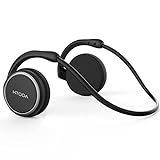 Bluetooth Kopfhörer Sport - Wireless Kopfhörer On Ear mit Clear Voice Capture Technologie und Echo Cancellation Mikrofon für Gym, Sport, Running, Work