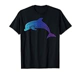Tribal Delfin Polynesisches Maori Delphin T-Shirt