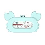 Joliy Baby Bath Essentials – Baby-Badethermometer mit Krabben-schöner Form – Babybade-Schwimmspielzeug – Sicherheitsprodukt für das Kinderbad – Wasserthermometer für Kleinkinder