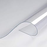 1 mm x 140 cm breit Transparente Starke Flexible Folie zum Schutz vor Wind, Regen, Staub, 1m