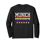Munich Pride LGBT Lesbian Gay Schwul Homosexuell CSD München Langarmshirt
