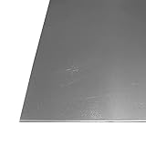 B&T Metall Stahl-Blech blank geölt St 1203 | 1,0mm stark | Feinblech DC01 im Zuschnitt Größe 50 x 100 cm (500 x 1000 mm)