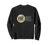 Jungfrau Astrologische Persönlichkeit Mandala Sweatshirt