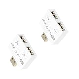 Dichter Doppel-USB-2.0-Buchse, zentraler Akkupack, Datenübertragung, Unifier für PC, Computer, Peripheriegeräte, Doppel-USB-Port-Unifier mit Ladefunk