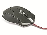 Gaming-Maus mit Farbwechsel LEDs RED4POWER R4-M011B