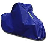 HUIYAN Motorradabdeckung Für Suzuki RV 200 Van 2003-2017, Allwetterschutz-Motorradplane for Den Außenbereich, 210D Oxford wasserdichte Motorradabdeckungen, UV-Kratzer, Vogelkot, Hitzebeständig(Blue)