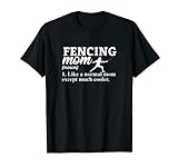 Fencing Mom Zaun für Zaun T-Shirt