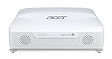 Acer L812 DLP-Laser Beamer (4K UHD (3.840 x 2.160 Pixel) 4.000 Lumen, 2.000.000:1 Kontrast, 3D, Keystone, 2X 10 Watt Lautsprecher, HDMI (HDCP)) Business / Education
