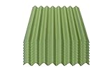 Onduline Easyline Dachplatte Wandplatte Bitumenwellplatten Wellplatte 9x0,76m² - grün