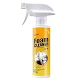 All-PurposeE Foam Cleaner Cleaning Spaay Cleaning Artifact Strong Foam 250ml Sanitärreiniger Zitronensäure (yellow, One Size)