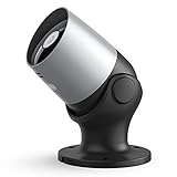 Hama Überwachungskamera WLAN (WLAN Kamera f. außen, Outdoor-Kamera mit Sprach- u. App-Steuerung, wetterfeste Außenkamera mit Bewegungsmelder, Nachtsicht, 2-Wege-Audio, Aufzeichnung, 1080p) schwarz