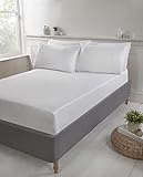 Spannbetttuch für King-Size-Betten, 150 x 200 x 40 cm, Weiß