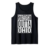 Straight Outta Ohio Reise-Outfit & Geschenkidee Tank Top