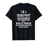 Ich bin ein SharePoint-Entwickler Lustiger Programmierer T-Shirt