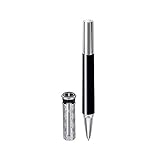 Davidoff Tintenroller Zino Chrom lackiert Schwarz 22869 Rollerball Luxus Pen