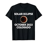 Colorado 2023 Annular Solar Eclipse 14. Oktober Sun Moon T-Shirt