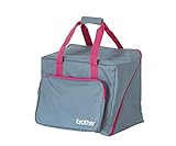 Brother Overlocktasche Grau-pink