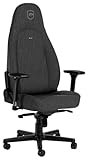 noblechairs ICON TX Gaming Stuhl - Bürostuhl - Schreibtischstuhl - Textilgewebe - Inklusive Kissen - anthrazit