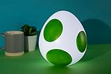 Paladone Super Mario LED Lampe Yoshi Egg bedruckt, aus Kunststoff, kommt in Geschenkkarton.