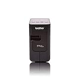 Brother PT-P750W Beschriftungsgerät für den PC inklusive WLAN und NFC (für 3,5 bis 24 mm breite TZe-Schriftbänder, bis zu 30 mm/Sek. Druckgeschwindigkeit), Schwarz