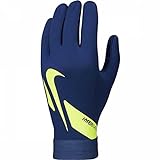 Nike Unisex – Erwachsene Acdmy Hprwrm-Ho20 Handschuhe, Blue Void/Blue Void/Volt, L