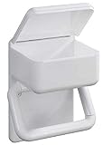 SIDCO WC Papierhalter mit Feuchtpapierbox Toilettenpapierhalter Feuchttuch Box Ablage