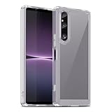 Liisooka Schutzhülle für Sony Xperia 1 V, militärische Qualität, Fallschutz, vergilbungsbeständig, kratzfeste harte PC-Rückseite, stoßfest, harte ultradünne Schutzhülle, k