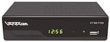 Vantage VT-92 T2-HD Receiver, Digitaler DVB-T2 Receiver für HDTV zum Empfang aller freien DVB-T Programme (HD+SD Qualität), Full-HD 1080p, COAX, Scart, HDMI , USB 2.0, schwarz