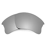 REVANT Ersatzgläser Kompatibel mit Oakley Flak Jacket XLJ, Polarisiert, Titan MirrorS