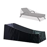 Topwonder Gartenliege Abdeckung wasserdichtes Tuch für Gartenliege, verwendet für Sonnenliegen, Liegestühle, Liegestühle Lounge