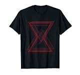 Marvel Black Widow Symbol Natasha Romanoff Costume T-Shirt