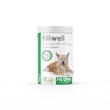 Filipet Filiwell Nahrungsergänzungsmittel für Hunde, fördert die Zellneubildung und Stoffwechselprozesse, erhält und verbessert die Gesundheit im Alter. 30 Tabletten