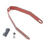 JUSTXIAOFENG. M365 1S PRO PRO2 Serienroller-Modifikation 8,5-10-Zoll-Universal-Metallfender-Halterung for Xiaomi (Color : Red)