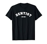 Zahnarzt 2021 Est Zahnmedizin Zahnmedizinische Schule Gradui T-Shirt