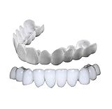 Zahnblende zum Aufstecken für obere und untere Zähne, falsche Zähne, perfektes Lächeln, bequeme Passform, flexible Zahnspange, Weißen der Zähne
