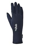 Rab Power-Stretch-Handschuhe für Herren, mit Kontaktgriffen, Deep Ink, Größe S