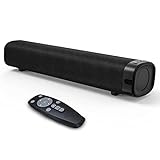 LIYING Soundbar for TV 30W. Wireless Bluetooth 5.0 Lautsprecher Heimkinosystem Computerlautsprecher Stereo-Boombox mit Subwoofer