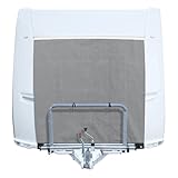 Wohnwagen Abdeckplane 140 bis 200cm Bugschutzplane Caravan für Ø7mm Kederschiene (140x160cm)