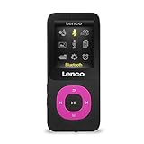 Lenco Xemio-769 pink Lenco MP3/4 Player Xemio-769 mit Bluetooth und 8 GB Micro SD Karte, Sprachaufzeichnungsfunktion, USB, E-Bookfunktion, pink pink