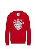FC Bayern München Kinder Hoodie Logo rot Kleinkinder, 104