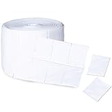 NEONAIL 500 Zelletten 12-Lagig - Fusselfreie Zelletten-Pads - Staubfreie Baumwollpads für Gel und Acrylnagelstyling - Zellstofftupfer - dicke und ästhetische 12-lagige Wischtücher (1x 500 Stück)
