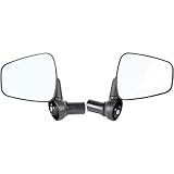 Zéfal 4770L+R Dooback II Fahrradspiegel für Lenker Links & rechts, schwarz (1 Paar)