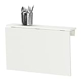 IKEA NORBERG Wandklapptisch in weiß; (74x60cm)