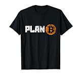 Vintage BTC Bitcoin Cryptocurrency Plan B, Bitcoin Graphic T-Shirt