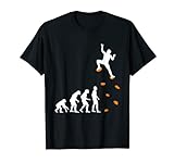 Kletter Evolution Kletterwand Klettern Bouldern T-Shirt